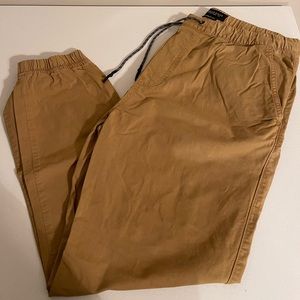 American Eagle - khaki joggers medium